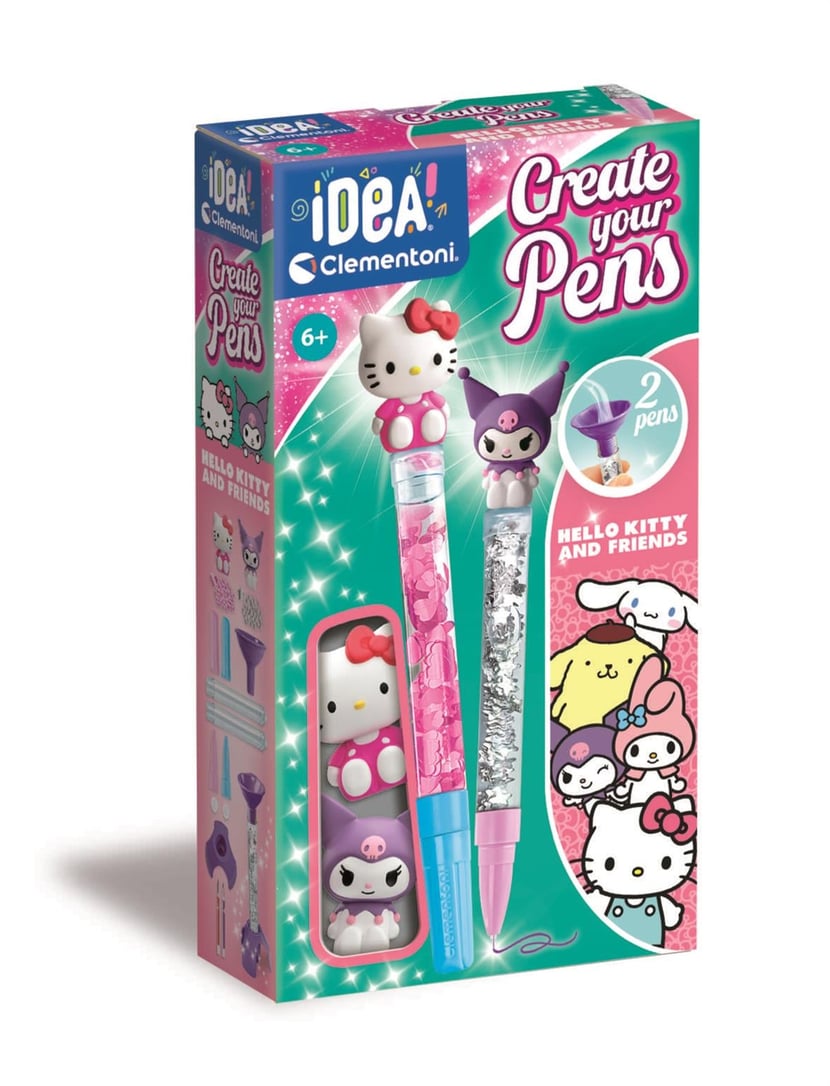 Create Your Pens - Creeaza Propriul Stilou - Hello Kitty & Kuromi