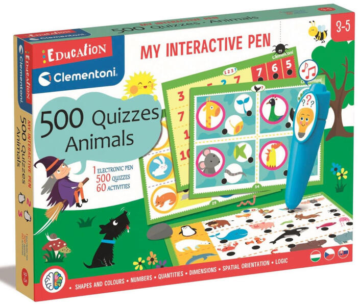 Interactive Pen - 500 de Intrebari Despre Animale