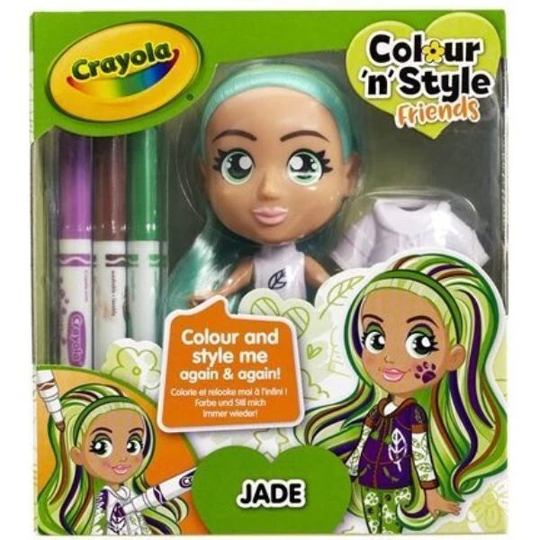 Crayola - Colour'n'Style Friends - Papusa Jade
