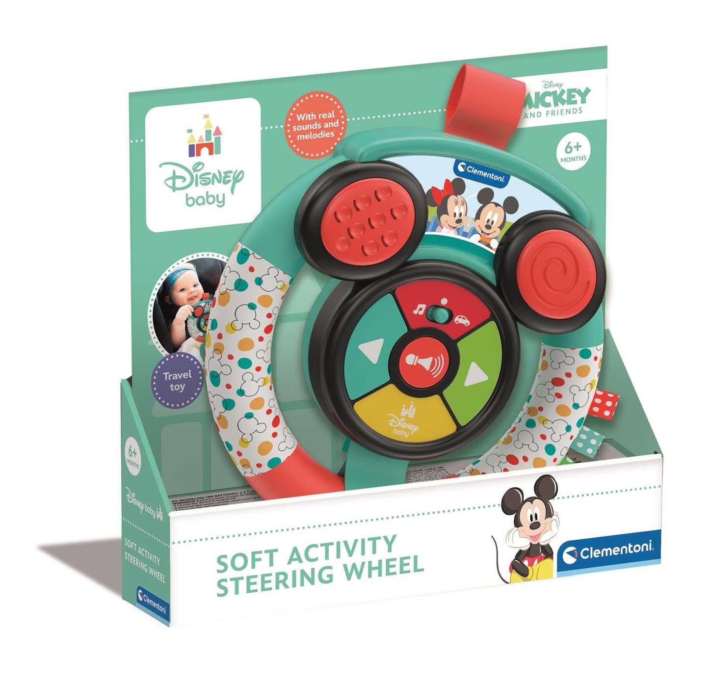 Disney Sounds & Melodies Stroller Wheel - Roata interactiva pentru Carucior