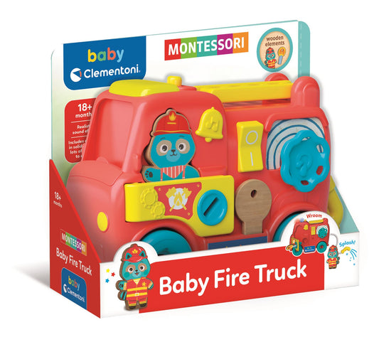 Montessori - Baby Firetruck - Masina de Pompieri bebe