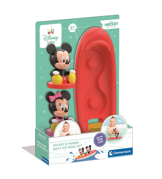 Mickey & Minnie - Bath Toy Boat Set