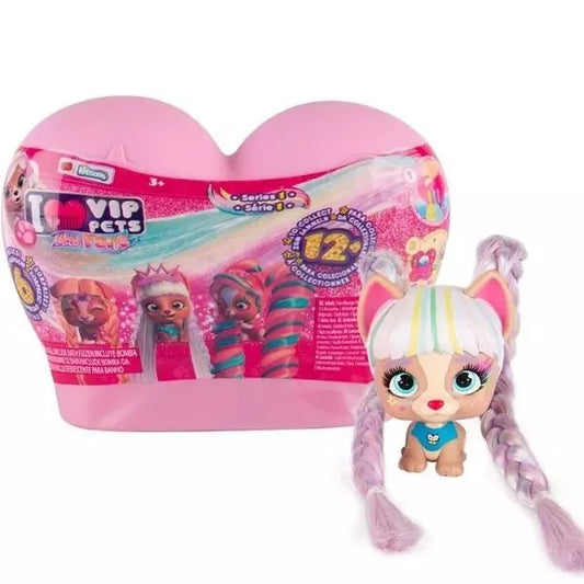 Catelus cu coafura fabuloasa - Mini-figurina surpriza