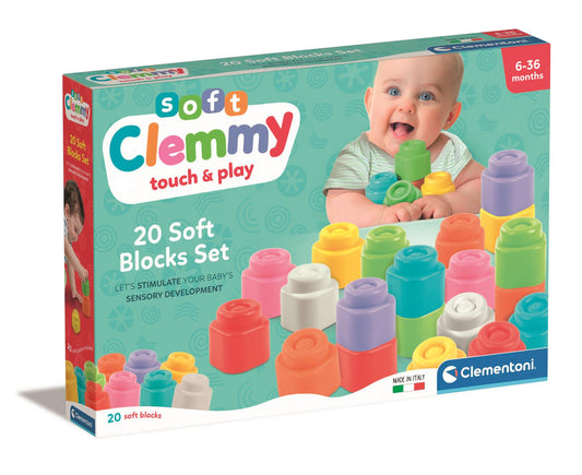 Clemmy - 20 Soft Blocks Set