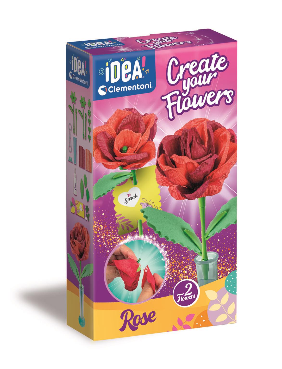 Create Your Flowers - Creeaza Propria Floare - Trandafir