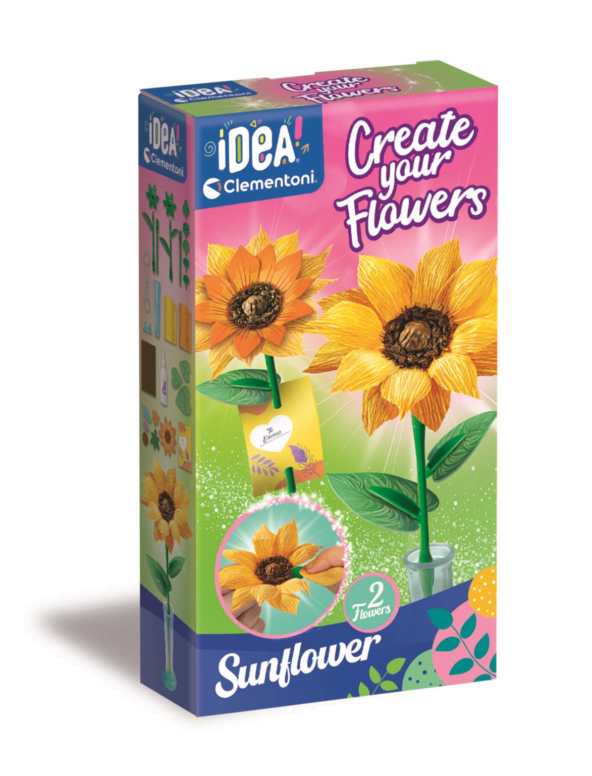 Create Your Flowers - Set Creare Flori - Floarea Soarelui