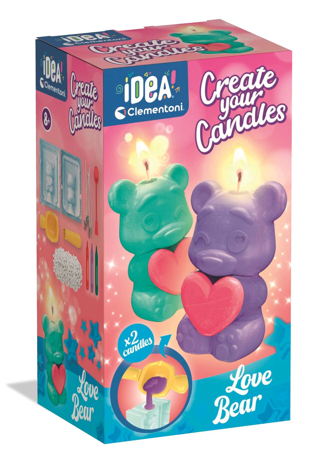 Create Your Candles - Set Creare Lumanari - Ursulet