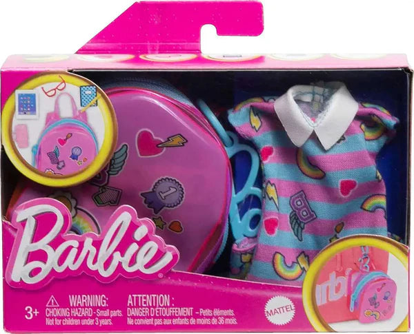 Barbie geanta de lux cu tinuta si accesorii , geanta clip-on / 2