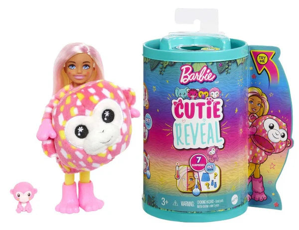 Chelsea Cutie Reveal Papusa Surpriza, seria 4, Maimutica / 4