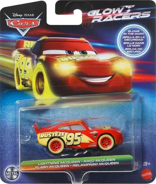 Disney Cars masinuta Glow Racers - Lightning McQueen / 2