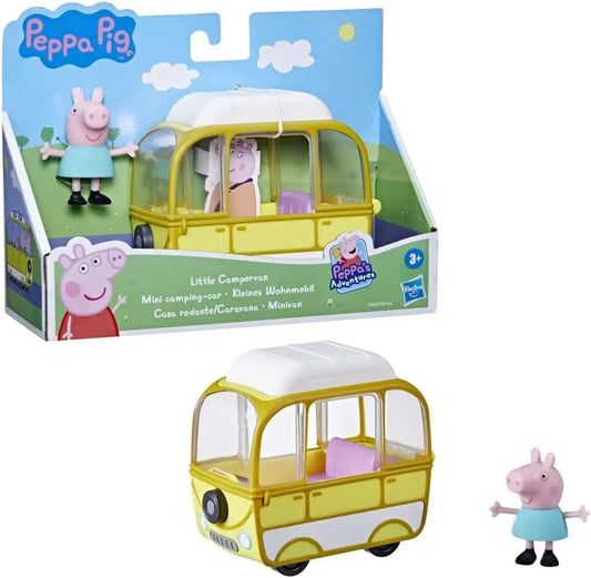 Set figurina si mini vehicul Peppa Pig, Little Campervan / 1