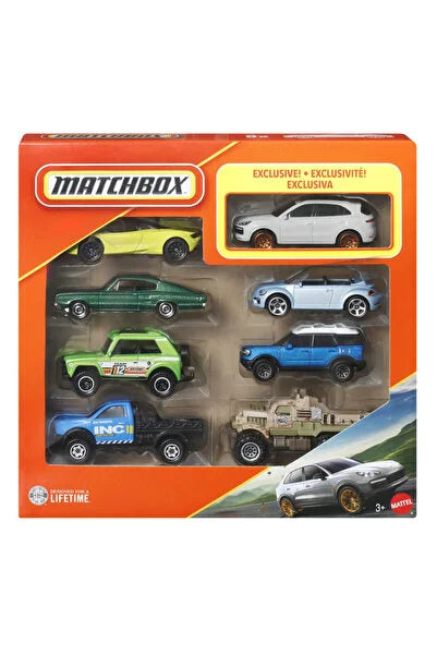 Set 8 masinute Matchbox - Exclusiv - Porsche Cayanne Turbo