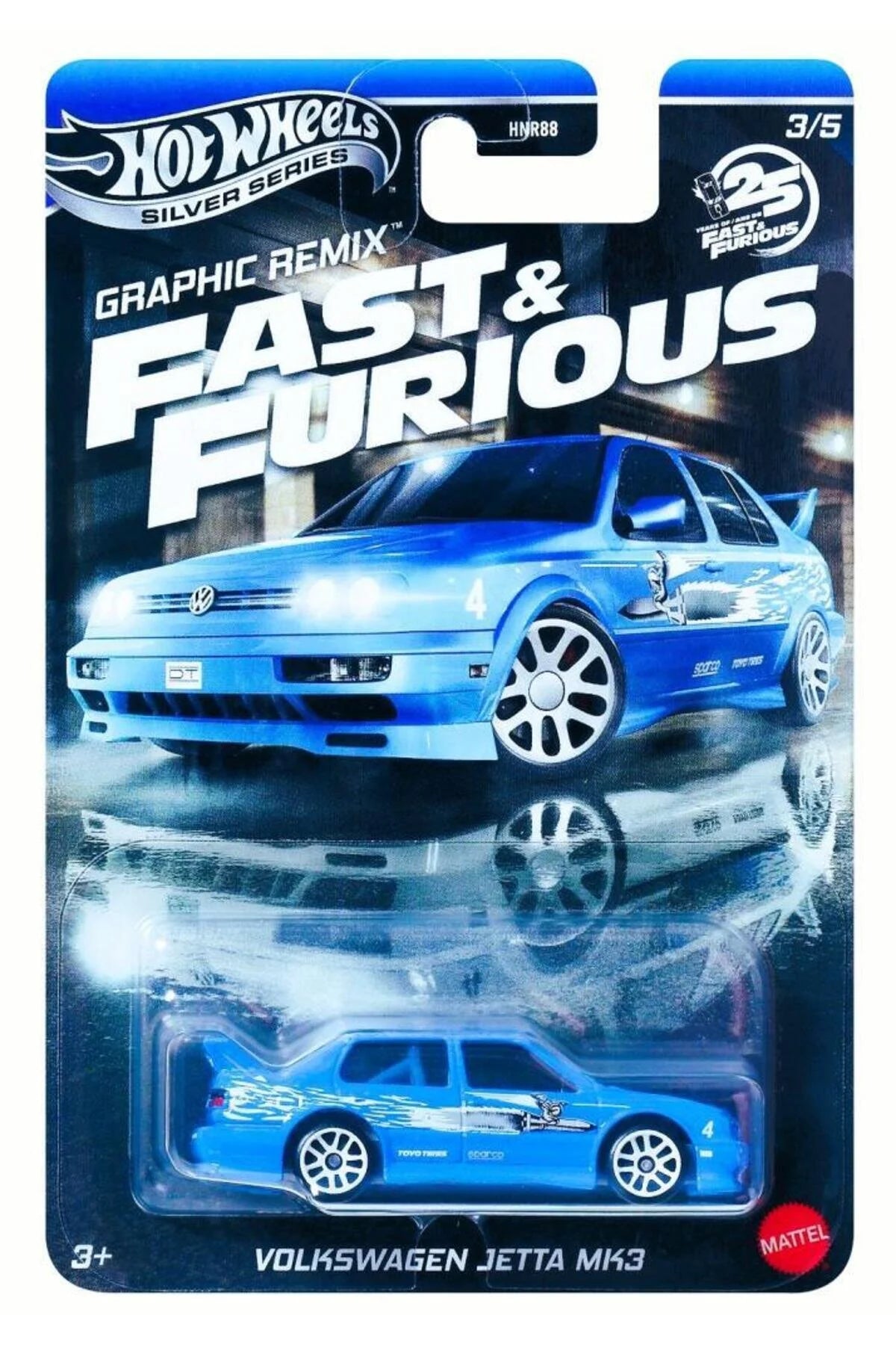 Hot Wheels Fast and Furious 1:64 - Volkswagen Jetta MK3