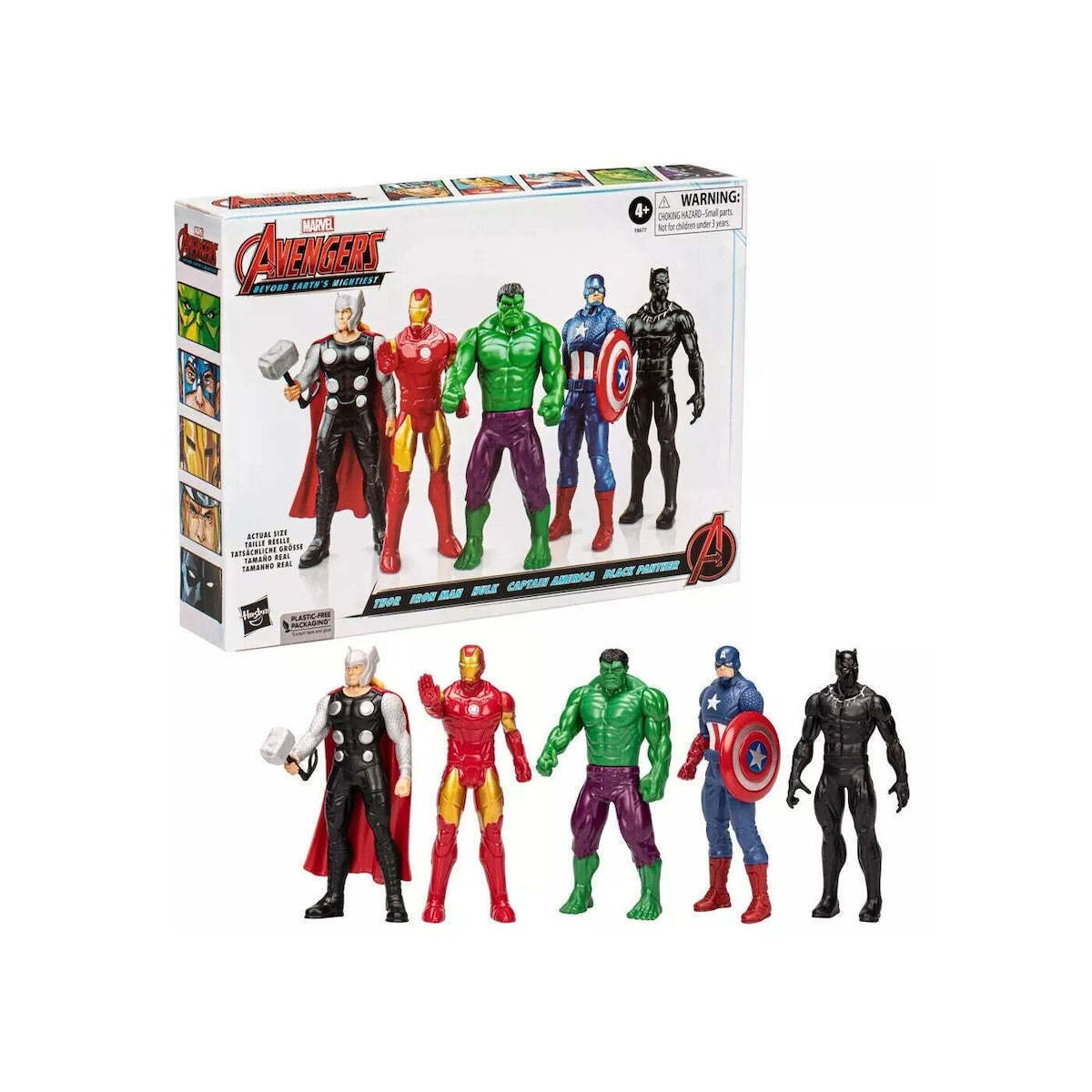 Set 5  Figurine Hasbro Marvel Avengers, 15cm / 4