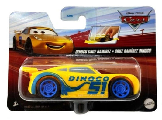 Cars Masinuta Cu Sistem Pullback Dinoco Cruz Ramirez Scara 1:43