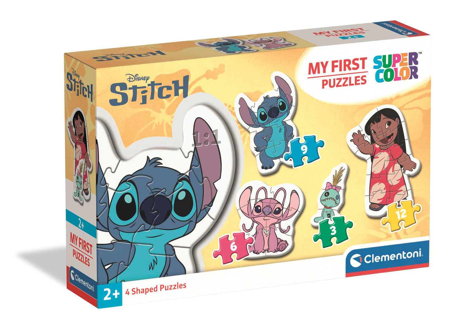 My First Puzzles 3-6-9-12 - Stitch