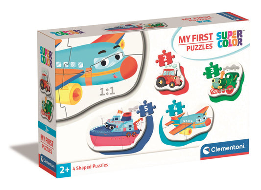 My First Puzzles 3-6-9-12 - Means of transport / 6
