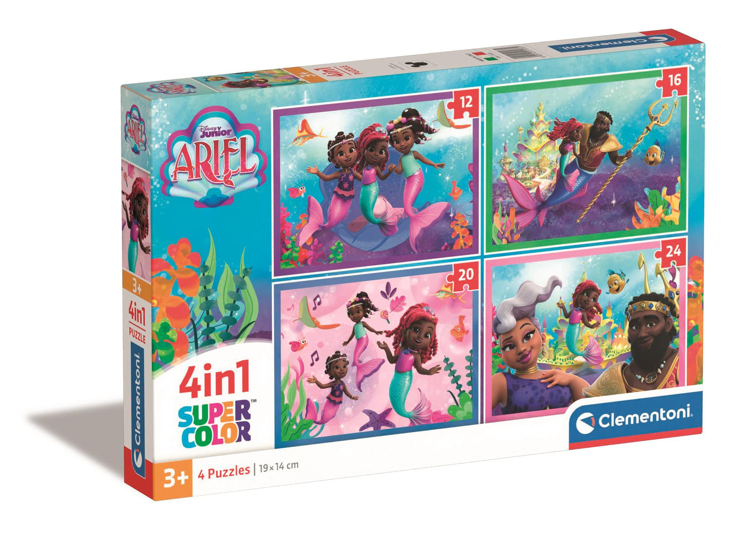 Puzzle 4 In 1 - Disney Ariel