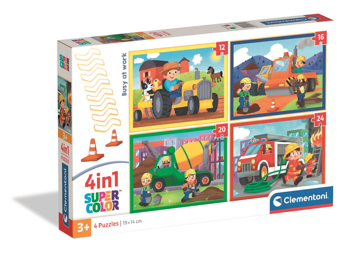 Puzzle 4 In 1 - Ocupat la Munca