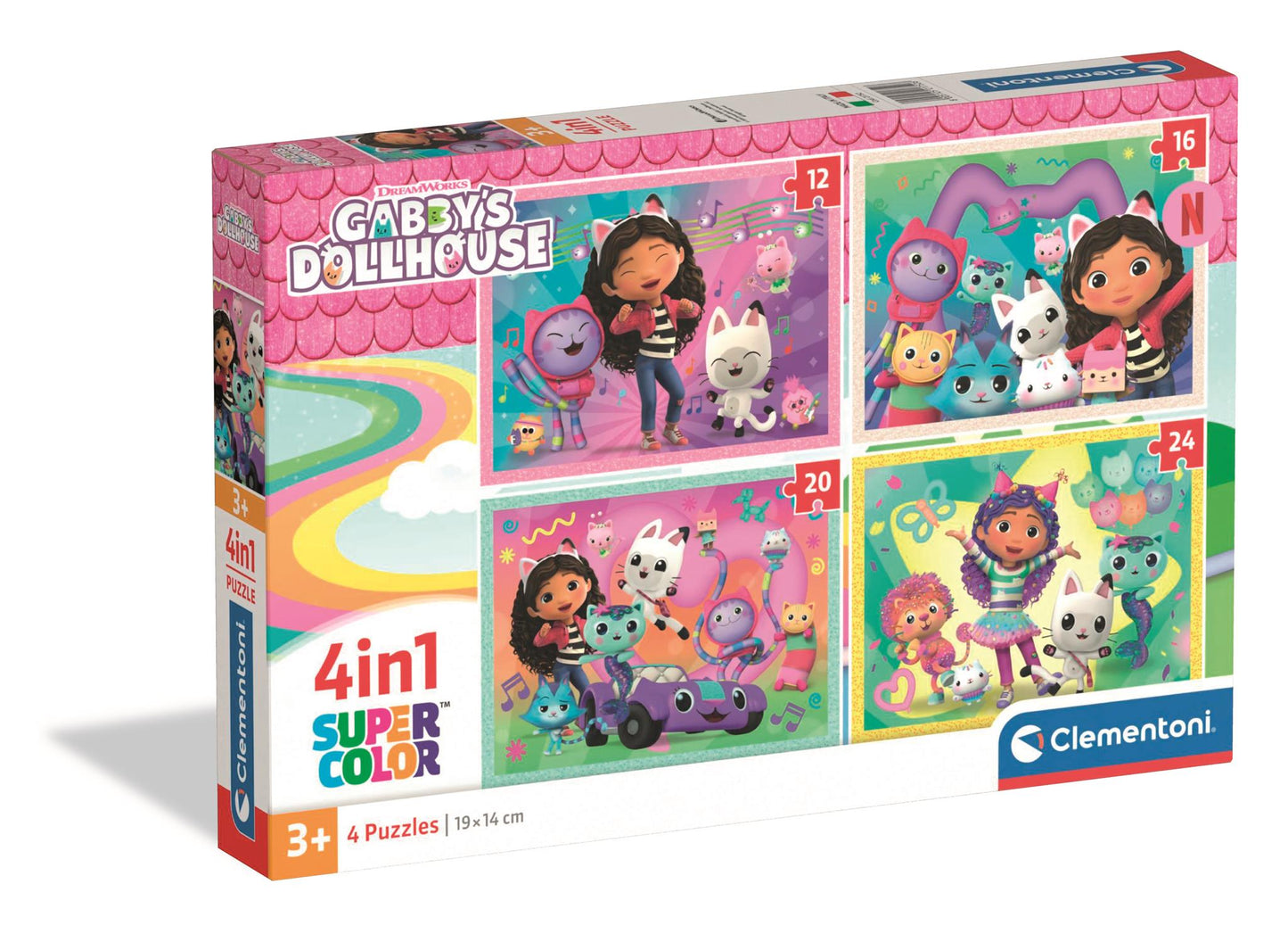 Puzzle 4 In 1 - Gabby's Dollhouse 2026