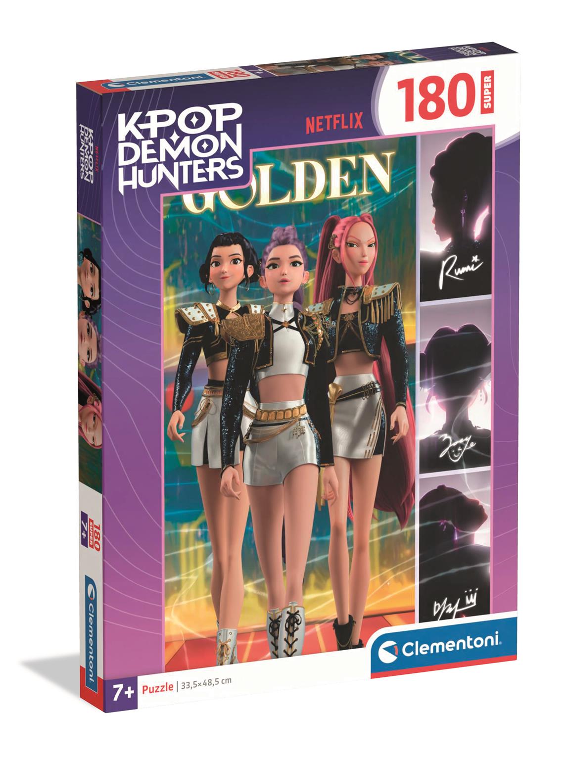 Puzzle Super 180 Piese - K-Pop Demon Hunters Golden