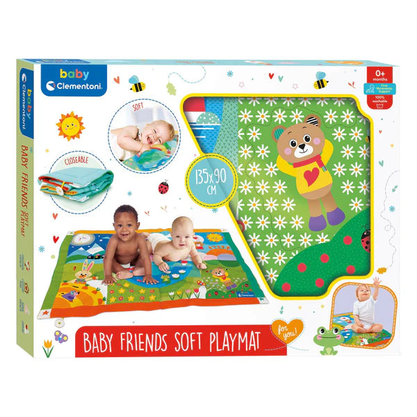Baby Friends PlayMat XL - Covoras senzorial 135x90 cm / 6