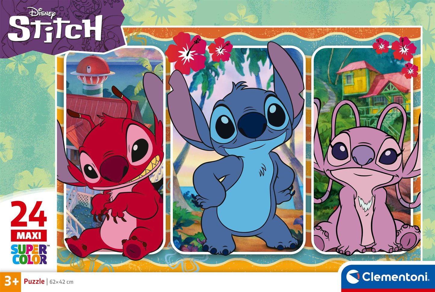 Puzzle 24 Maxi - Disney Stitch / 6