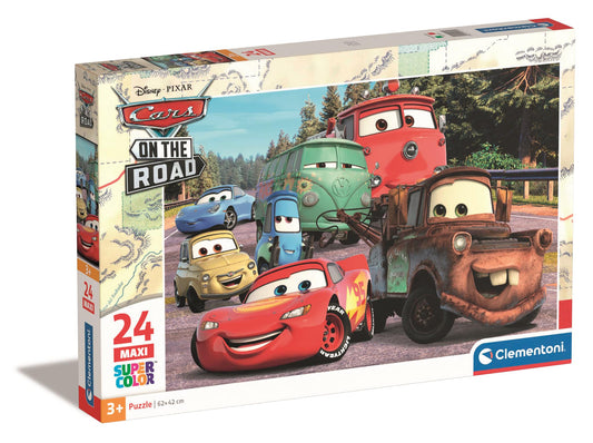 Puzzle 24 Maxi - Disney Cars On The Road