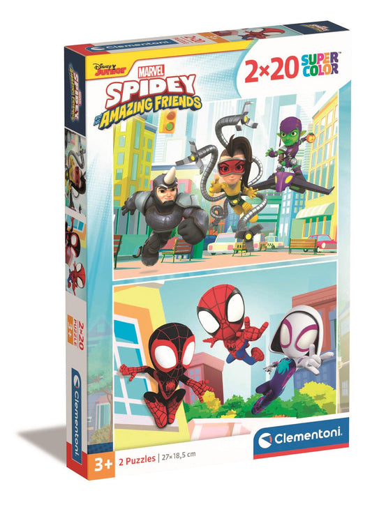 Puzzle 2x20 Piese - Spidey And His Amazing Friends / 6