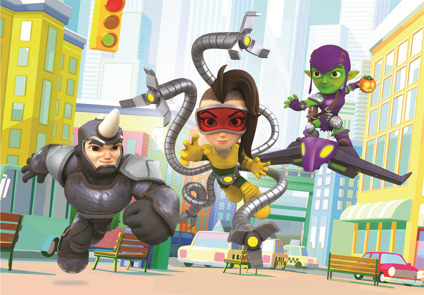 Puzzle 2x20 Piese - Spidey And His Amazing Friends / 6