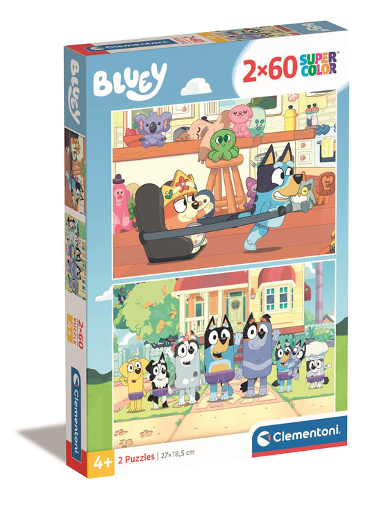 Puzzle 2x60 Piese - Bluey