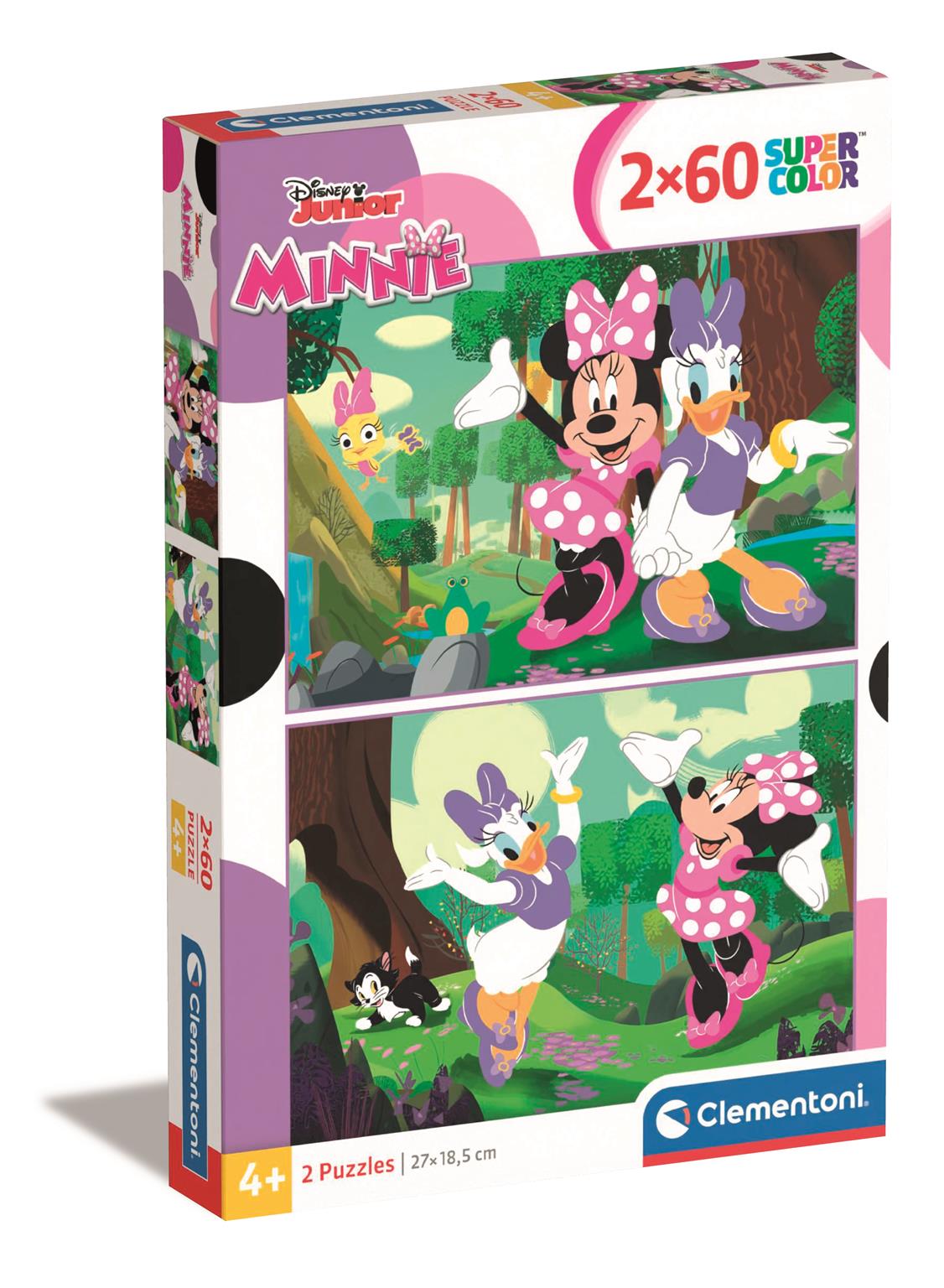 Puzzle 2x60 Piese - Minnie Si Daisy / 6