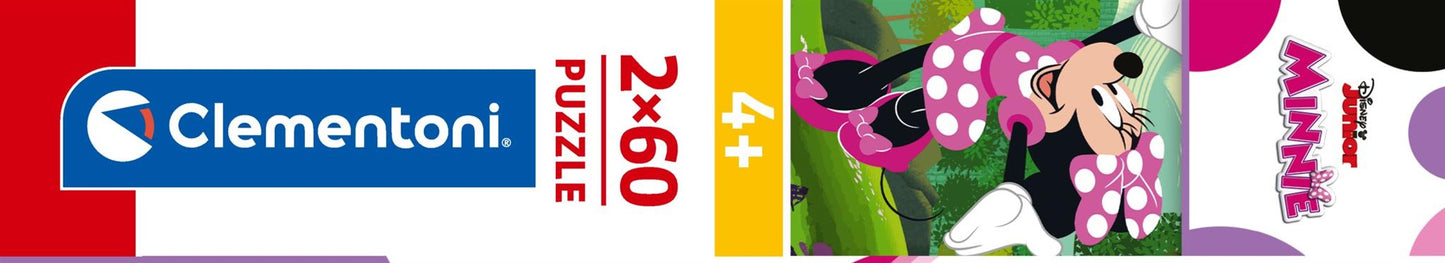 Puzzle 2x60 Piese - Minnie Si Daisy / 6