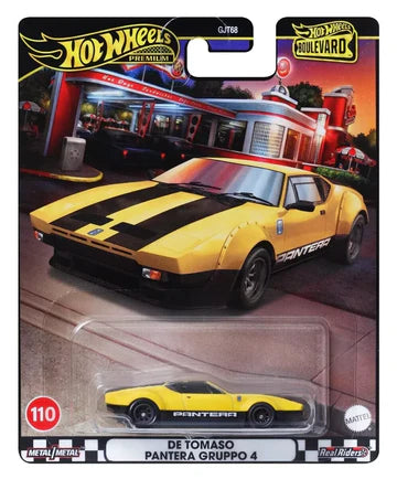 Hot Wheels Premium Boulevard 1:64 - De Tomaso Pantera Gruppo / 2