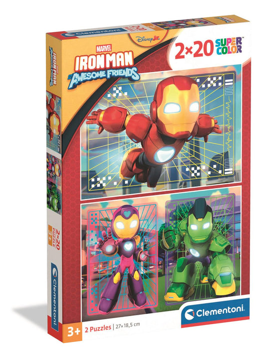 Puzzle 2x20 Piese - Ironman / 6
