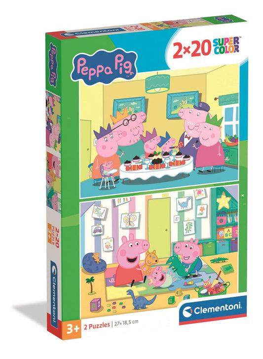 Puzzle 2x20 Piese - Peppa Pig 2026