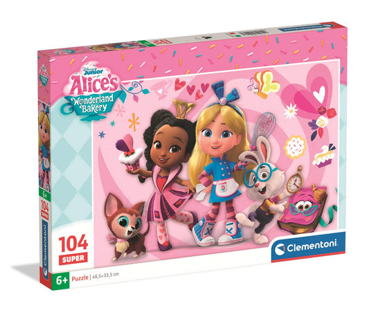 Puzzle Super 104 Piese - Alice’s Wonderland Bakery / 6