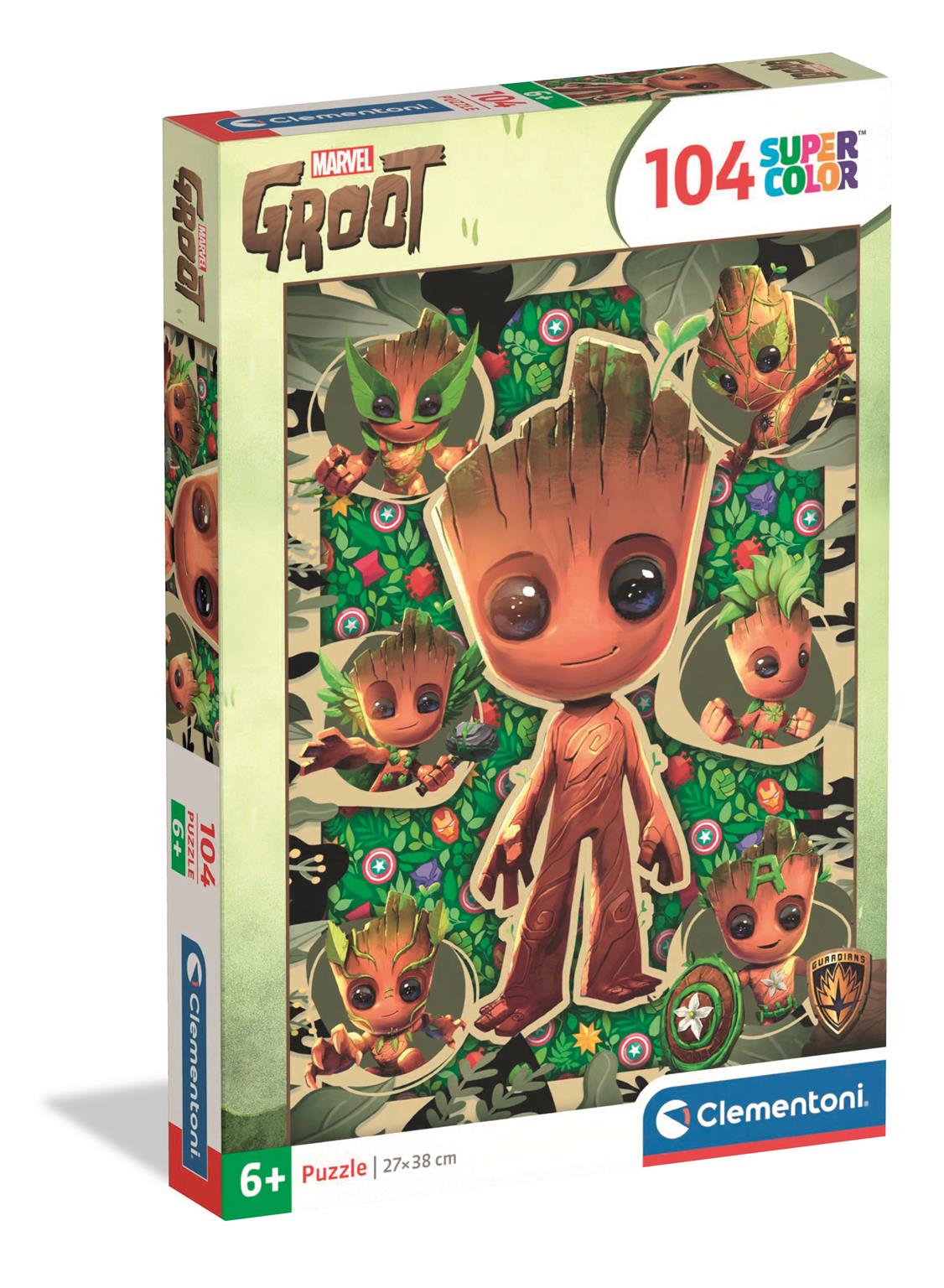 Puzzle 104 Piese - I Am Groot 2025