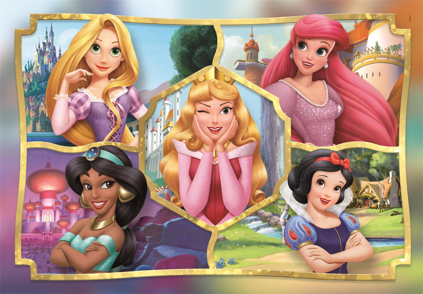 Puzzle 104 Piese - Disney Princess (model 2) / 6