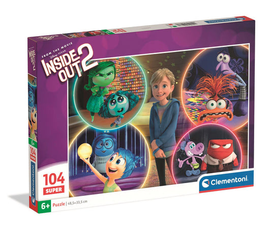 Puzzle Super 104 Piese - Inside Out 2 (model 1) / 6