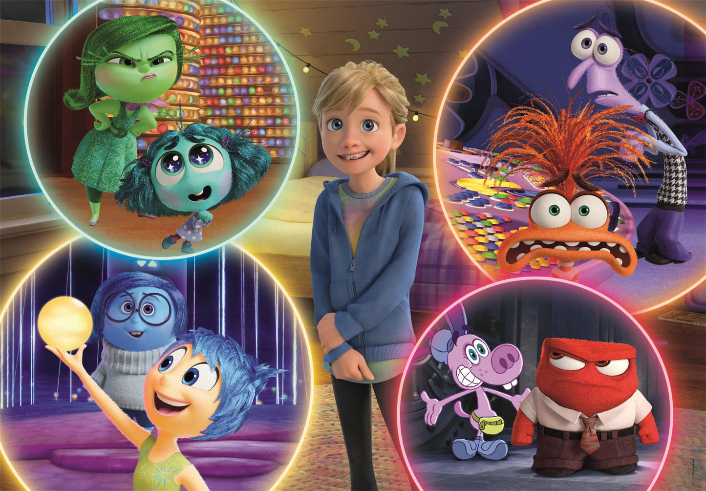 Puzzle Super 104 Piese - Inside Out 2 (model 1) / 6