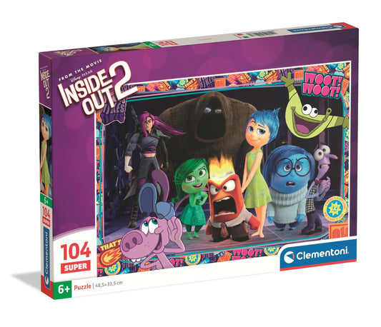 Puzzle Super 104 Piese - Inside Out 2 (model 3) / 6