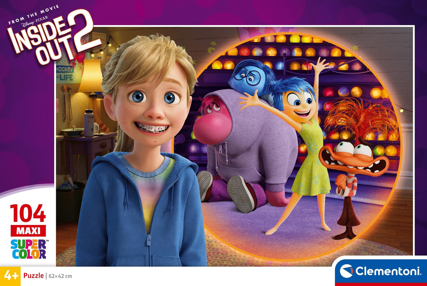 Puzzle 104 Maxi - Inside Out 2 (model 1) / 6