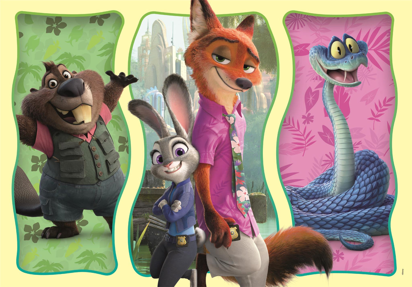 Puzzle Super 104 Piese - Zootopia 2 / 6