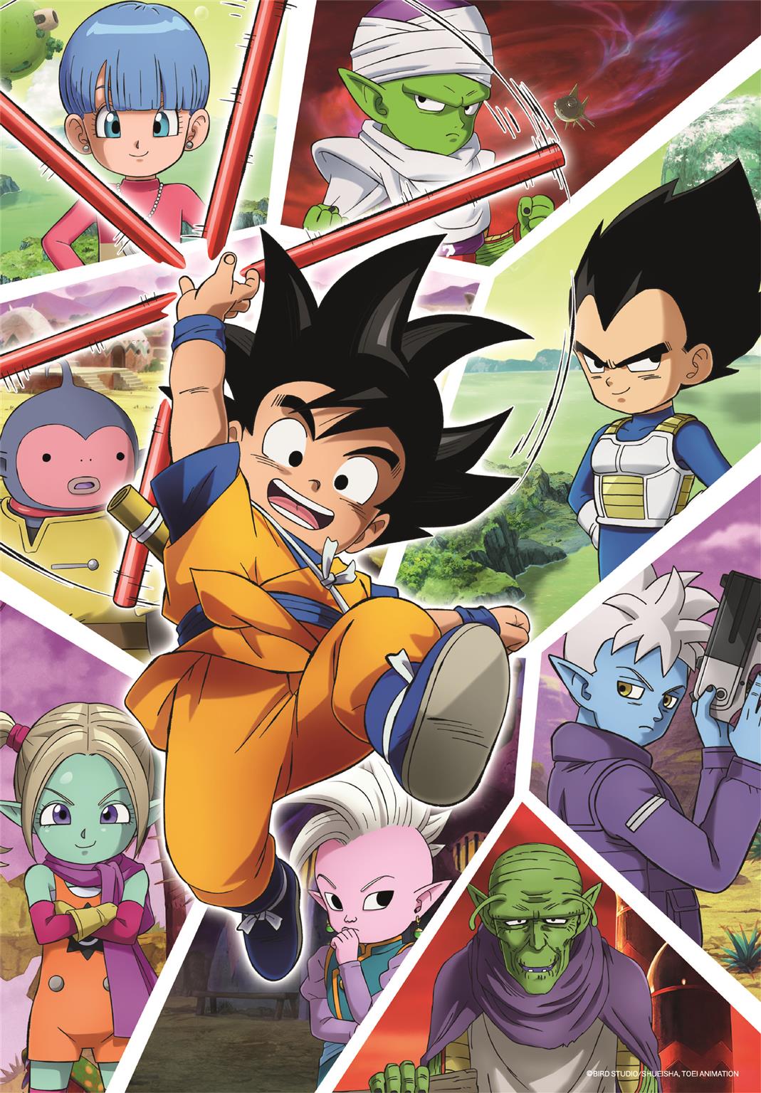 Puzzle 104 Piese - Dragonball (model 3) / 6
