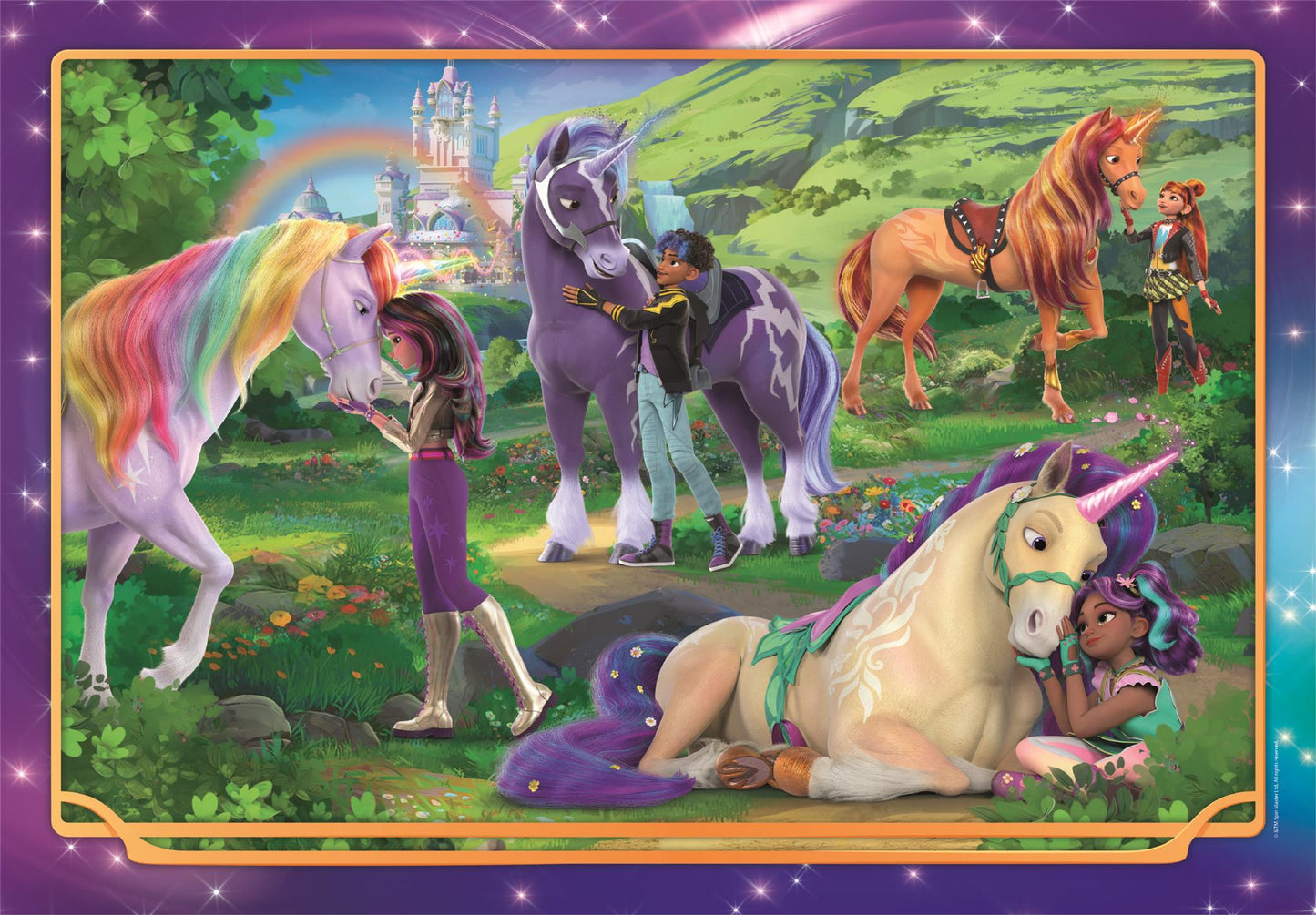 Puzzle 104 Piese - Unicorn Academy (model 2) / 6