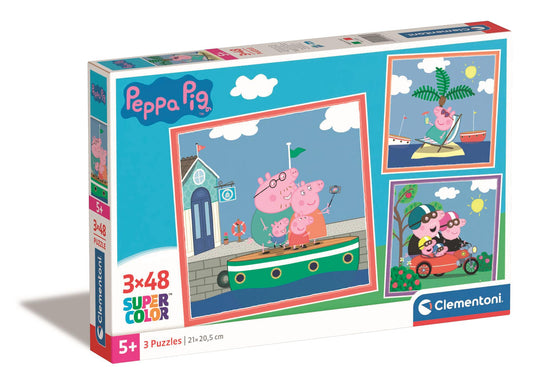 Puzzle 3X48 Piese - Peppa Pig / 6