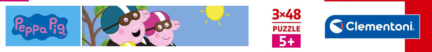 Puzzle 3X48 Piese - Peppa Pig / 6