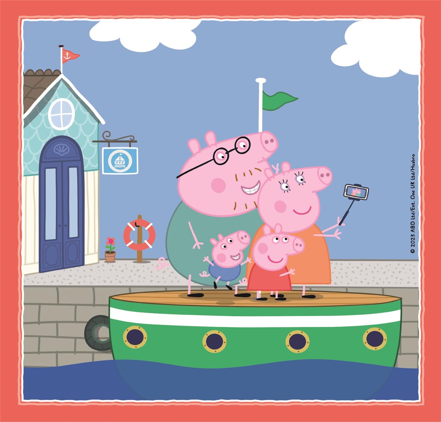 Puzzle 3X48 Piese - Peppa Pig / 6