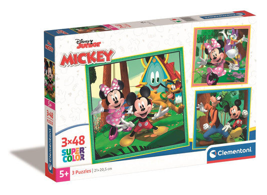 Puzzle 3X48 Piese - Mickey & Friends / 6